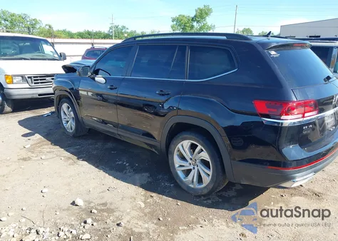 2021 Volkswagen Atlas 3.6L V6 Se W/Technology from USA, damaged, VIN 1V2WR2CA9MC608750